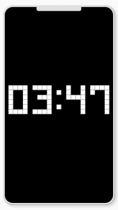 اسکرین شات برنامه Animated Digital Clock-7 7