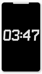 اسکرین شات 3 برنامه Animated Digital Clock-7