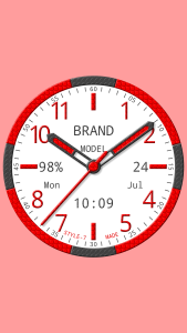 اسکرین شات 1 برنامه Brand Analog Clock-7
