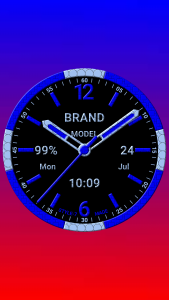 اسکرین شات 5 برنامه Brand Analog Clock-7