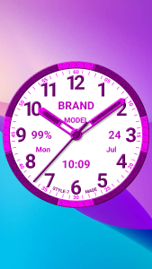 اسکرین شات 4 برنامه Brand Analog Clock-7