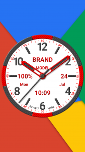 اسکرین شات برنامه Brand Analog Clock-7 8
