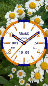 اسکرین شات 6 برنامه Brand Analog Clock-7