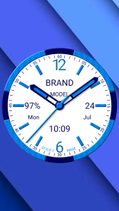 اسکرین شات 2 برنامه Brand Analog Clock-7