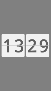 اسکرین شات برنامه Flip Clock-7 3