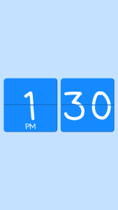 اسکرین شات 5 برنامه Flip Clock-7