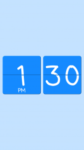 اسکرین شات برنامه Flip Clock-7 5