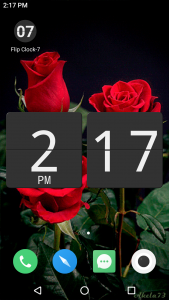 اسکرین شات برنامه Flip Clock-7 6