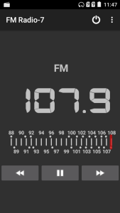 اسکرین شات 1 برنامه FM Radio-7