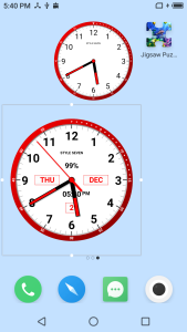 اسکرین شات 7 برنامه Color Analog Clock-7
