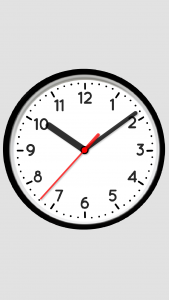 اسکرین شات برنامه Skin Analog Clock-7 8