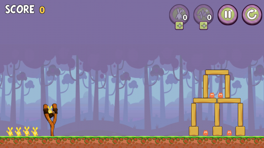 اسکرین شات بازی Angry Bunnies 1