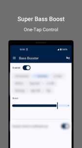 اسکرین شات 2 برنامه Bass+: Subwoofer Bass Booster