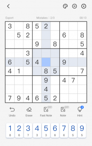 اسکرین شات بازی Sudoku - Classic Sudoku Puzzle 4