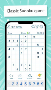 اسکرین شات 1 بازی Sudoku - Classic Number Puzzle