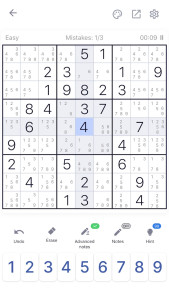 اسکرین شات 6 بازی سودوکو - پازل سودوکو کلاسیک