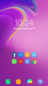 اسکرین شات 5 برنامه Theme for Galaxy A9 2018 / Gal