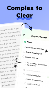 اسکرین شات برنامه Super Planner: AI Task Helper 4