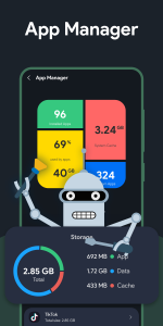 اسکرین شات 4 برنامه AZ Cleaner - Phone Cleaner