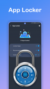 اسکرین شات برنامه Clean MAX - App Lock 2