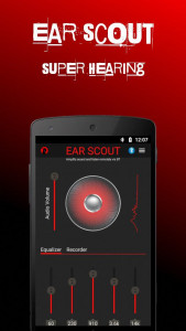 اسکرین شات برنامه Ear Scout: Super Hearing 1