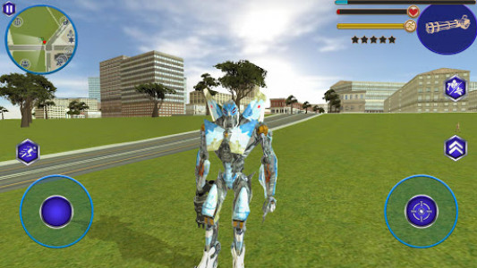 اسکرین شات برنامه Airplane Robot Transform Robot Transforming Games 1