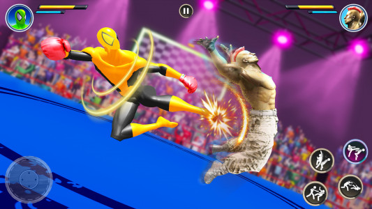 اسکرین شات بازی Ninja Spider Fighting Games 3D 2