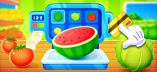 اسکرین شات بازی Supermarket Games for Kids 2-5 2