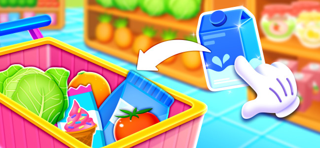 اسکرین شات 3 بازی Supermarket Games for Kids 2-5