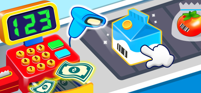 اسکرین شات 4 بازی Supermarket Games for Kids 2-5