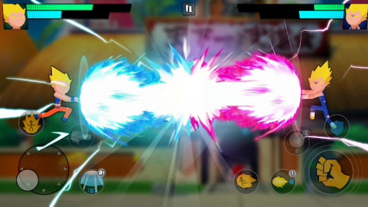 اسکرین شات بازی Super Dragon Stickman Battle - Warriors Fight 2