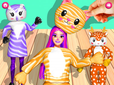 اسکرین شات بازی Cutie Reveal Doll Unbox Games 6