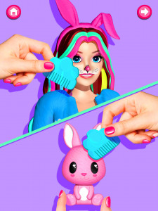 اسکرین شات بازی Cutie Reveal Doll Unbox Games 1