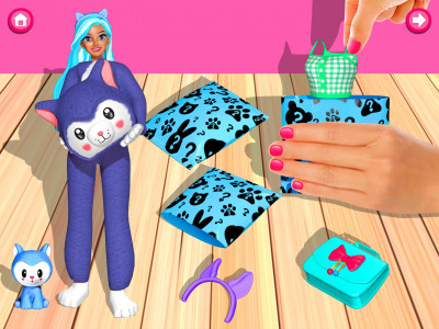 اسکرین شات بازی Cutie Reveal Doll Unbox Games 1