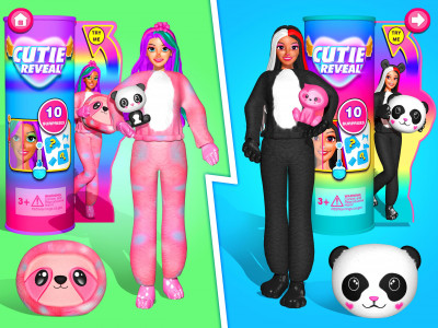 اسکرین شات بازی Cutie Reveal Doll Unbox Games 2