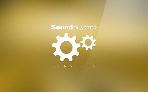 اسکرین شات برنامه Sound Blaster Services 2