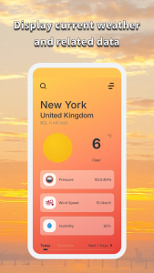 اسکرین شات 1 برنامه SunnyWeather