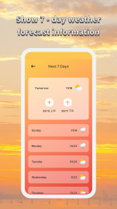 اسکرین شات 3 برنامه SunnyWeather