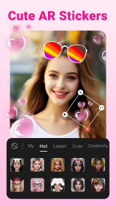 اسکرین شات برنامه Beauty Camera & Makeup Stylist 1