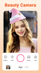 اسکرین شات 2 برنامه Beauty Camera & Makeup Stylist