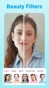 اسکرین شات 4 برنامه Beauty Camera & Makeup Stylist