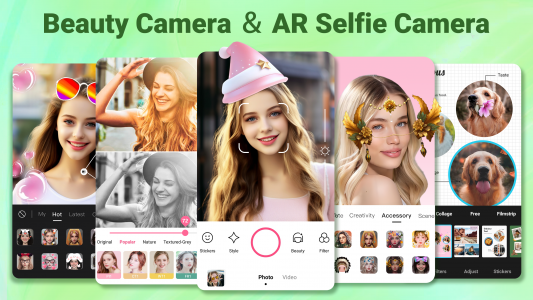 اسکرین شات 8 برنامه Beauty Camera & Makeup Stylist