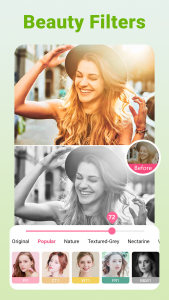 اسکرین شات 6 برنامه Beauty Camera & Makeup Stylist