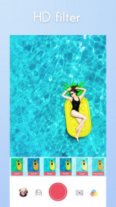 اسکرین شات 5 برنامه Sweet Selfie Camera:beauty cam