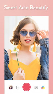 اسکرین شات 1 برنامه Sweet Selfie Camera:beauty cam