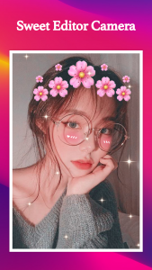 اسکرین شات 1 برنامه Sweet Editor Camera Lite