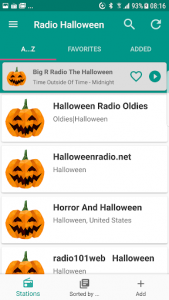 اسکرین شات برنامه Radio Halloween 🎃📻 3