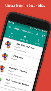 اسکرین شات برنامه Praise and Worship Radio ✝️📻 1