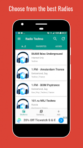 اسکرین شات برنامه 📻 Techno Radio 🎶 2