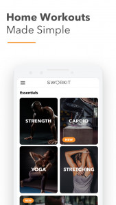 اسکرین شات برنامه Sworkit Fitness – Workouts 1